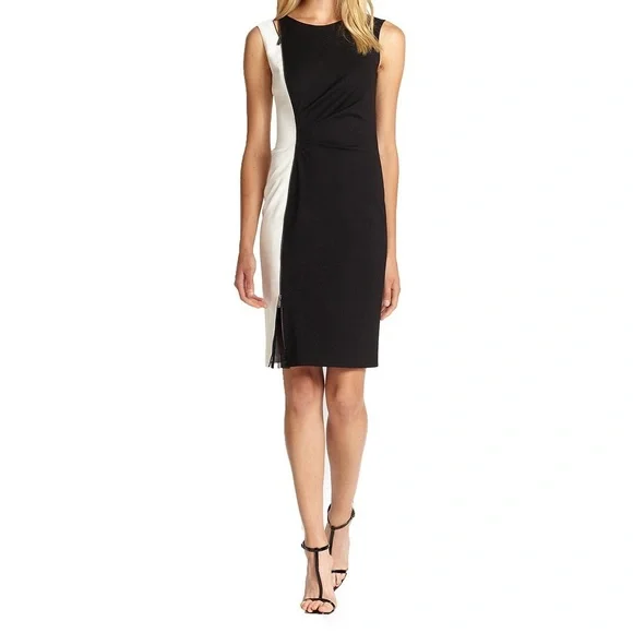 Elie Tahari Dresses Black White Elie Tahari Size 4 Amelia